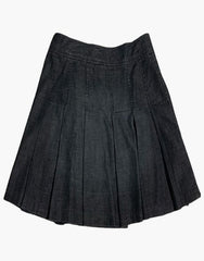 BLACK DENIM KILT FOR WOMEN - Scottish Kilt Jacket™ USA-UK